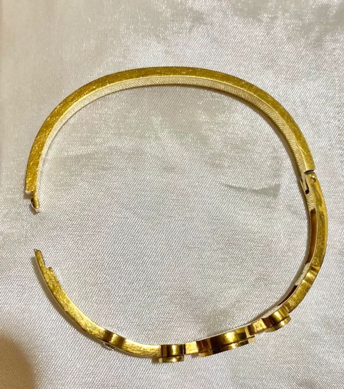 Pulseira banhada a ouro marca Bv - Foto 2