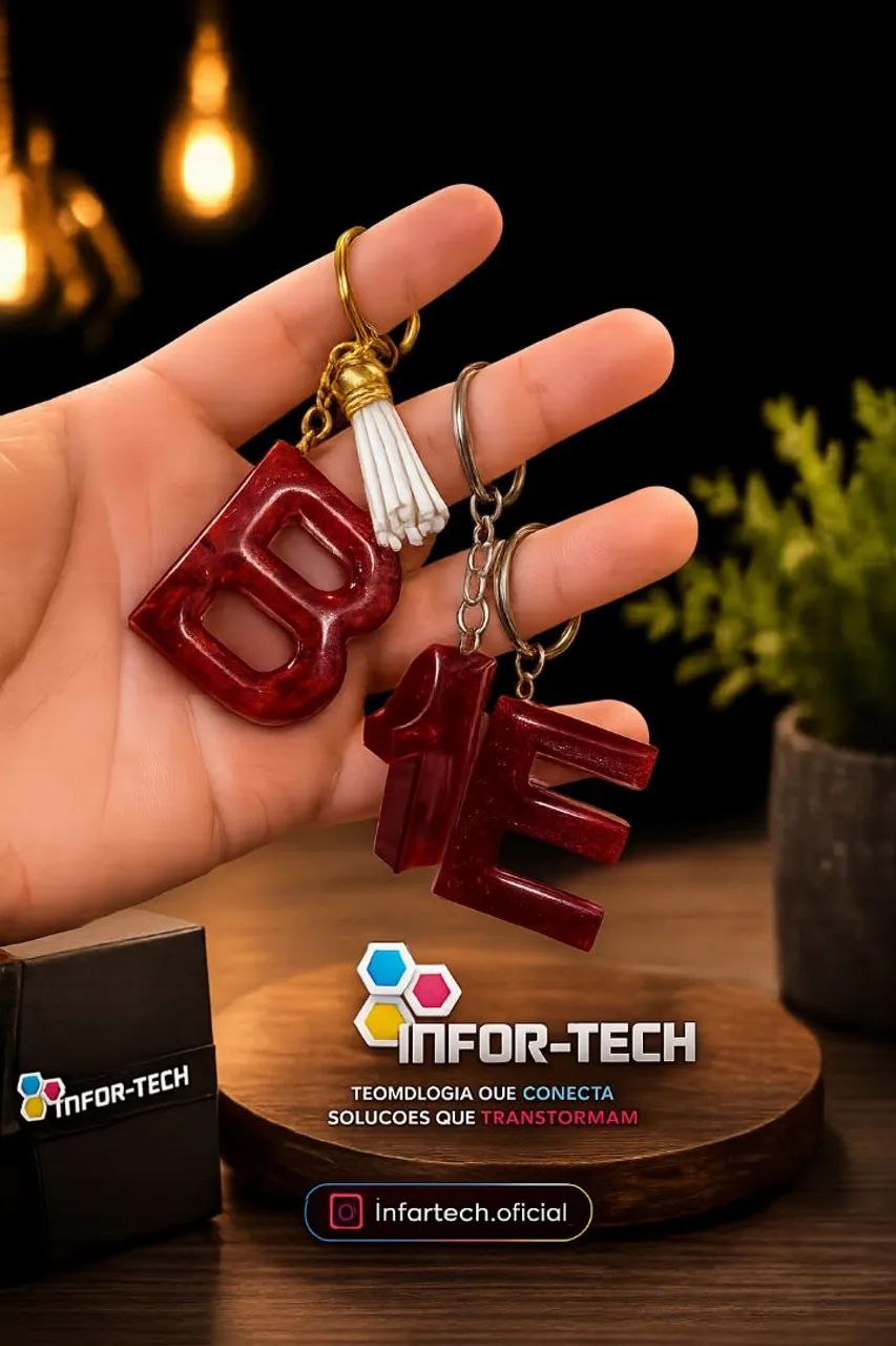 Cheveiro letras personalizados  - Foto 3