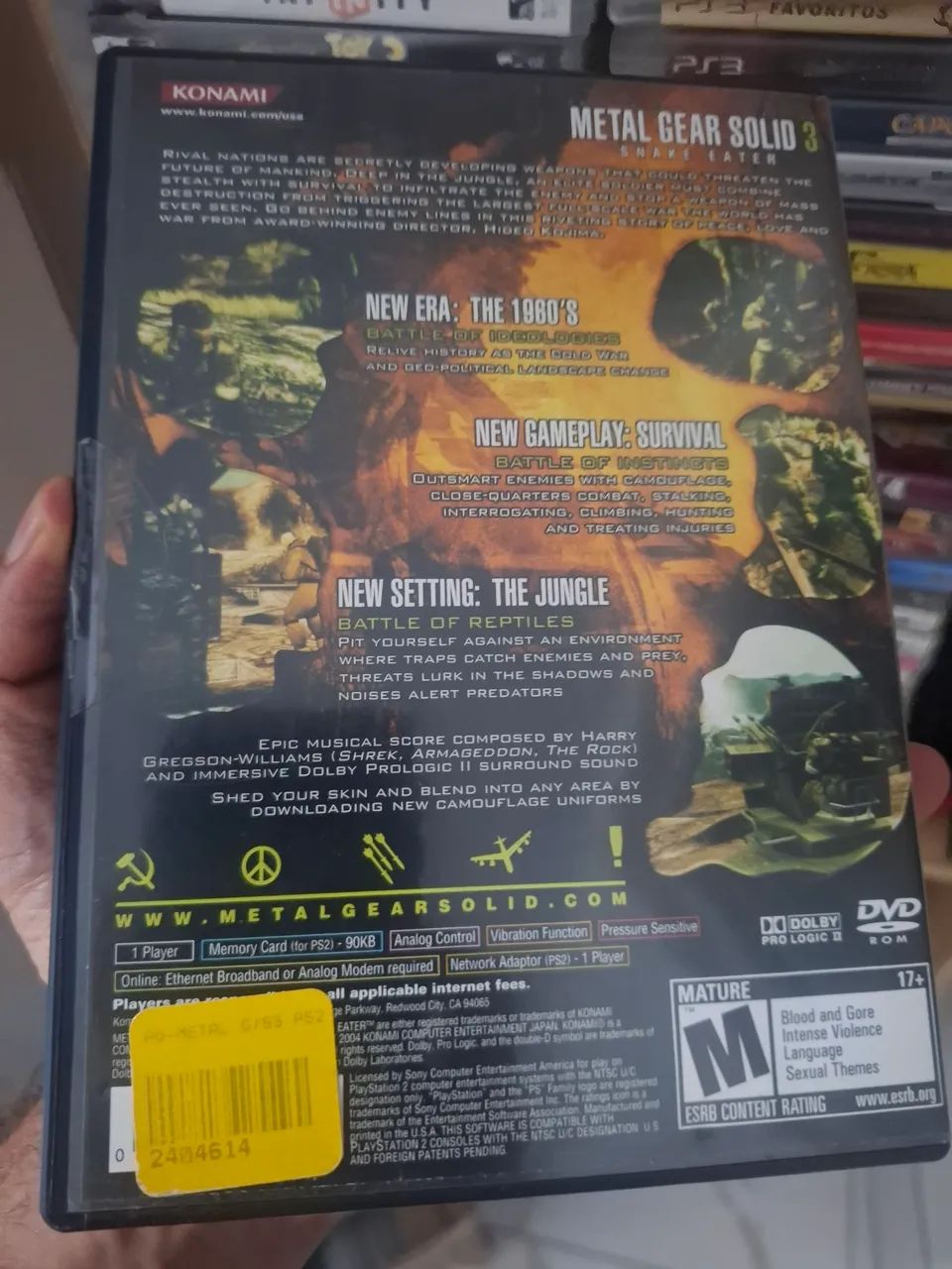 Metal gear solid snake eater PS2 Original  - Foto 3
