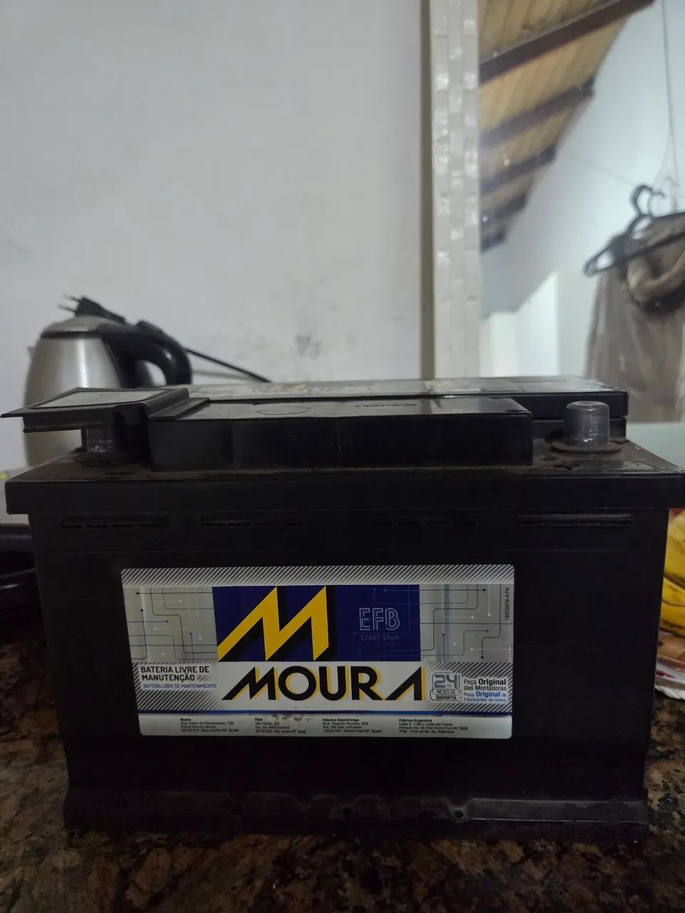 Bateria moura 72ah mf72ld com uma carga lenta - Foto 3