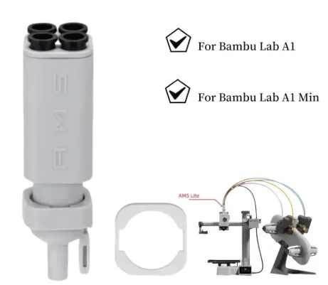 HUB AMS pra impressora 3D Bambu Lab A1 / A1 MINI - Foto 2