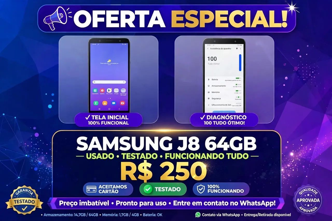 Samsung J8 64 GB