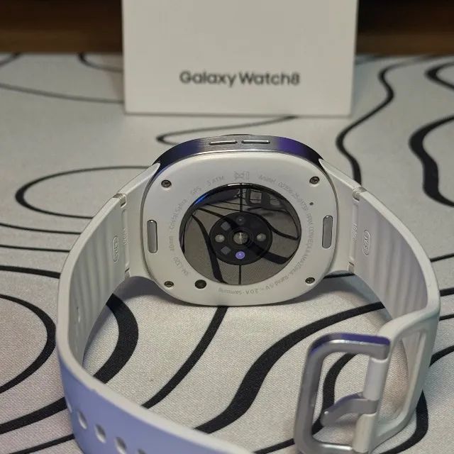 Samsung Galaxy Watch8 40mm | Bluetooth | Silver (Venda ou Troca) - Foto 4