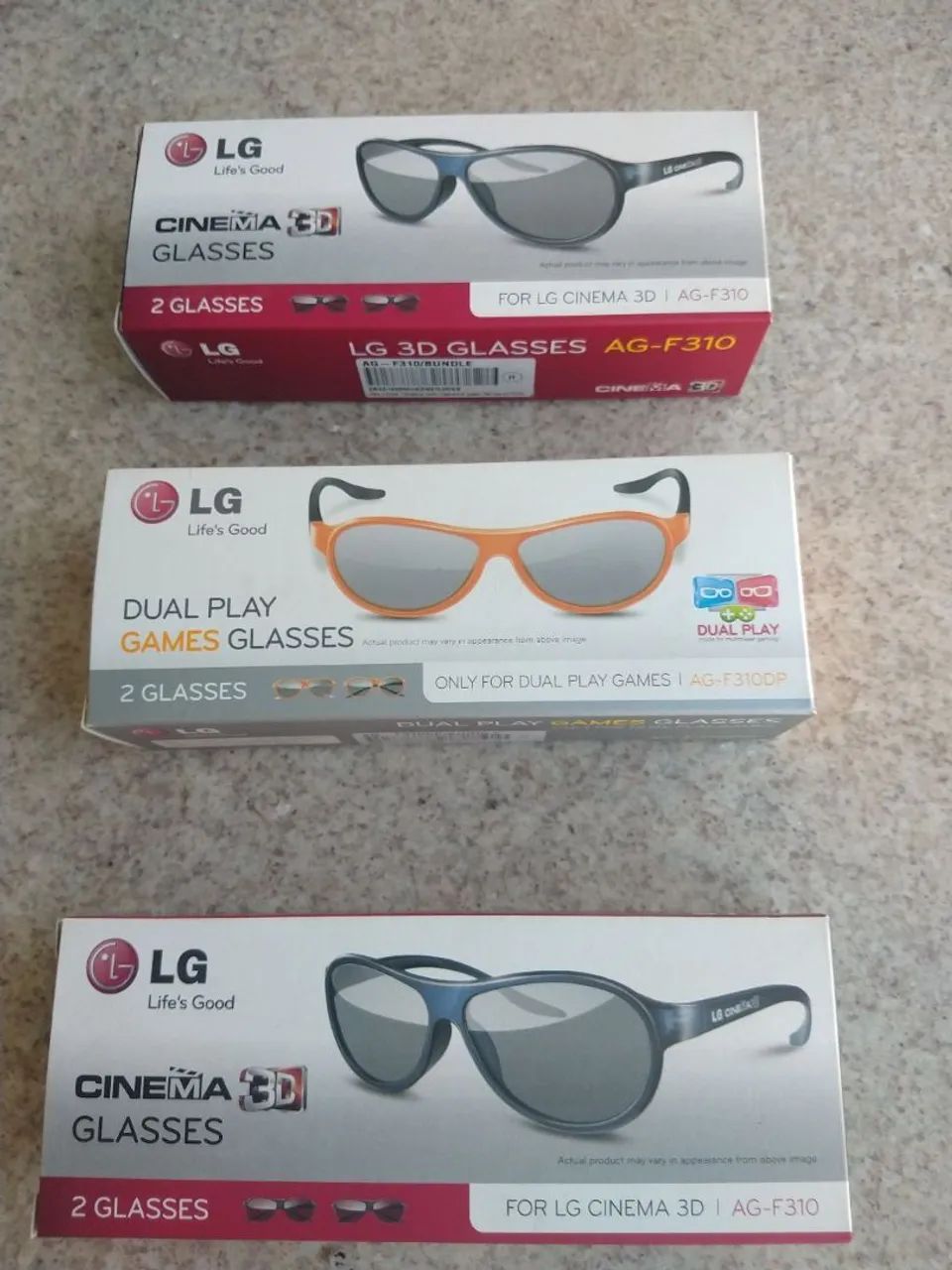 6 ÓCULOS LG NOVOS TERCEIRA DIMENSÃO  - Foto 3