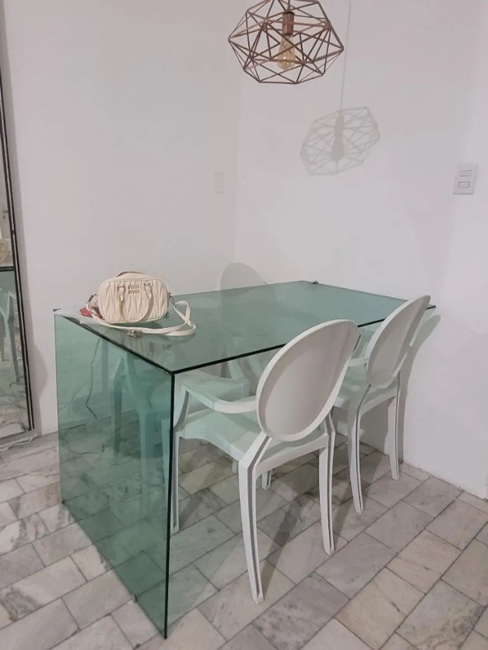 Mesa jantar vidro - Foto 2