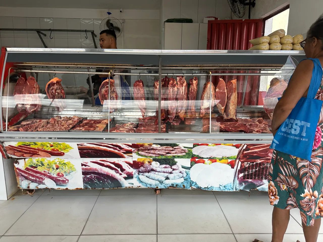 Balcão de carne 