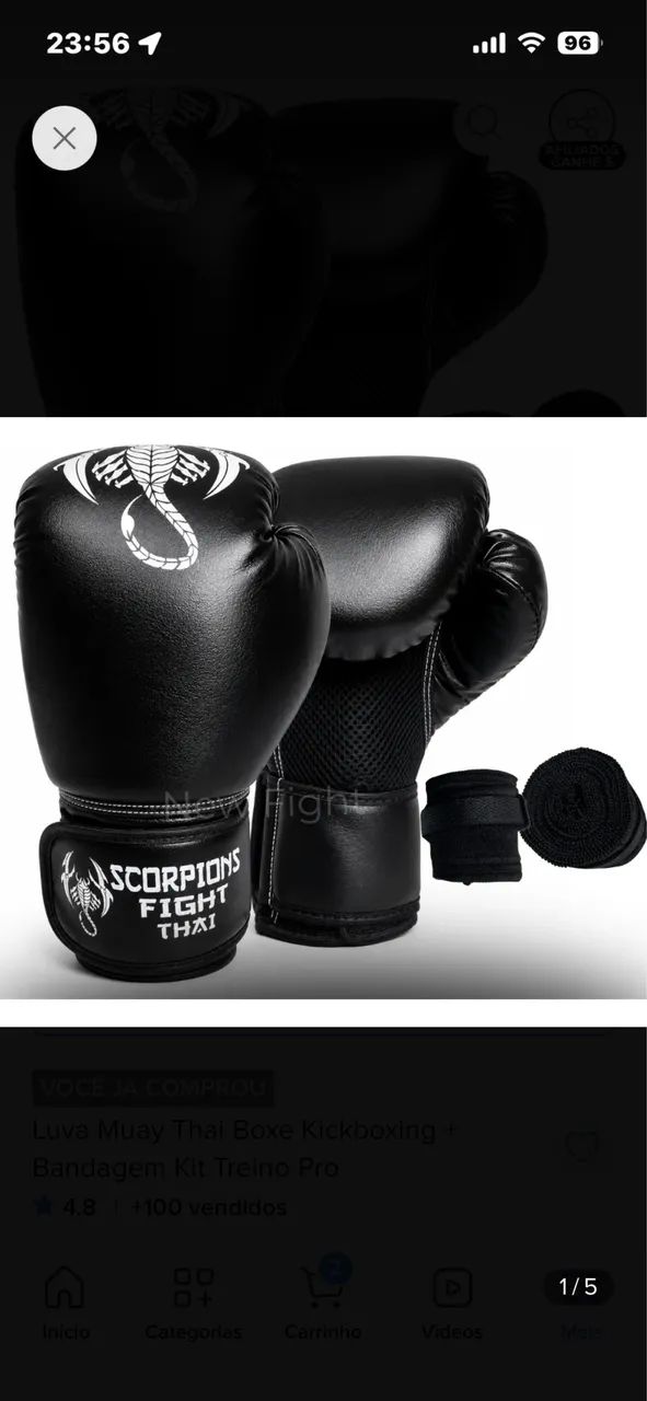 Luva muay Thai  - Foto 2