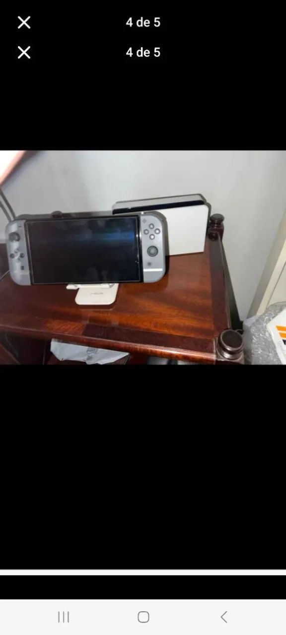 Nintendo switch oled d.es.b.l.o.q.u.e.a.d.o - Foto 4