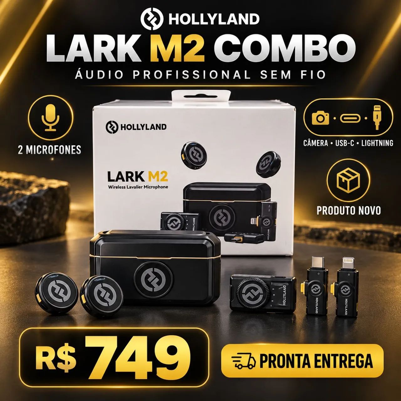 Microfones sem fio