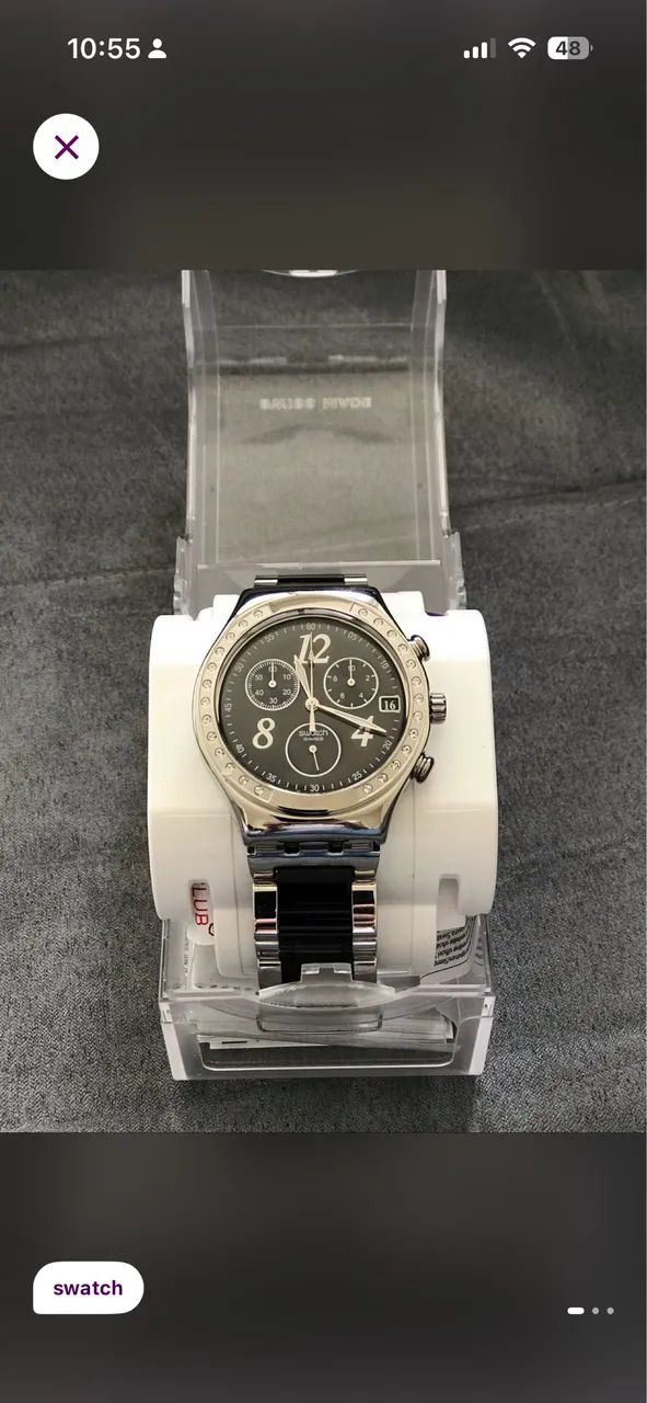 Relógio Swatch Irony Scuba 200 Chrono Feminino 