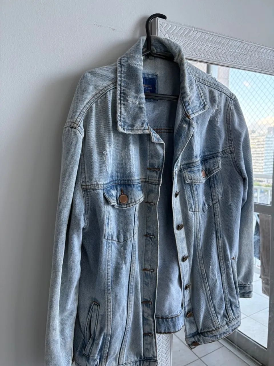 Jaqueta Jeans P Unissex 
