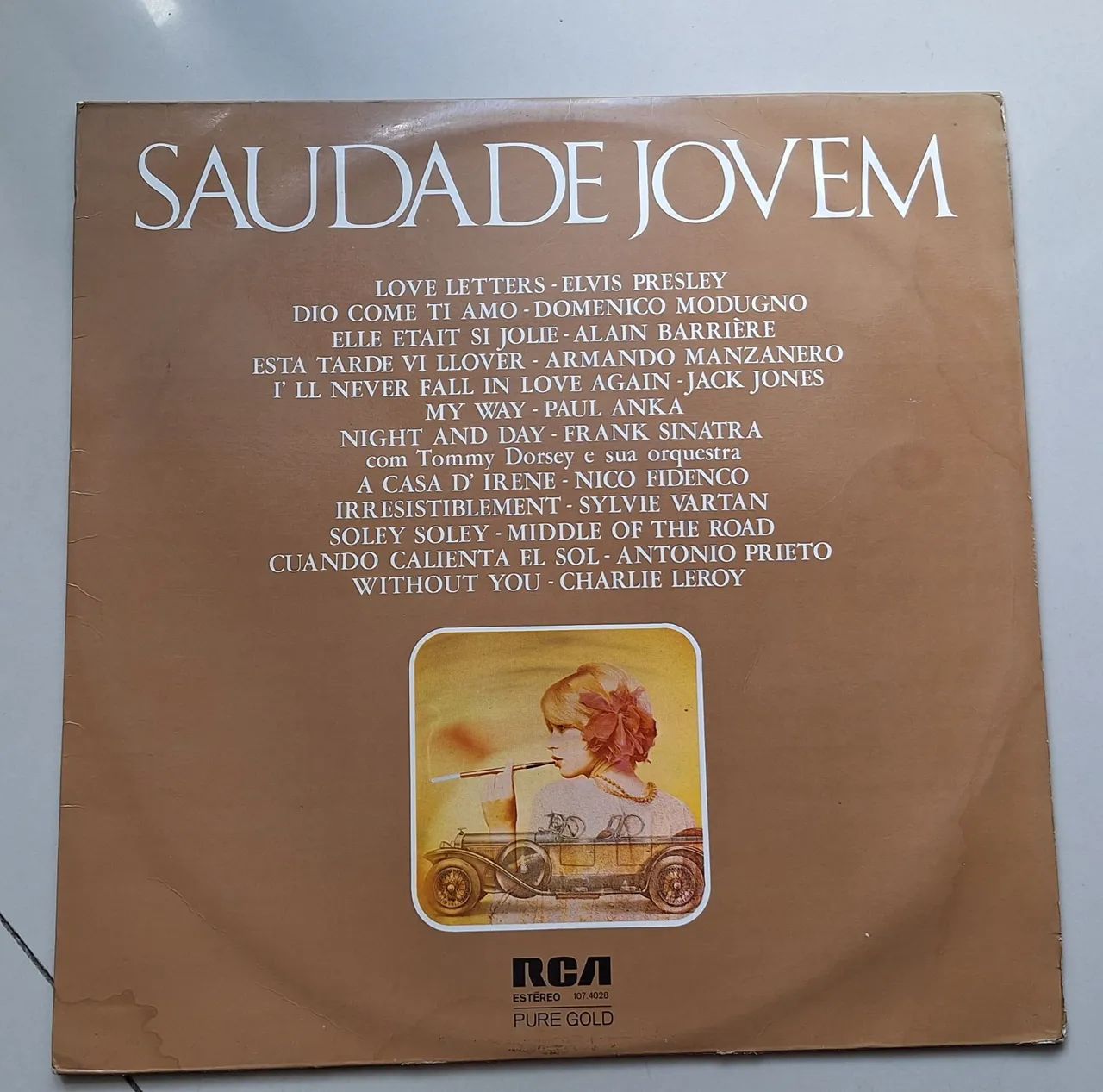 Disco de Vinil SAUDADE JOVEM ( RCA Pure Gold ) - Foto 2