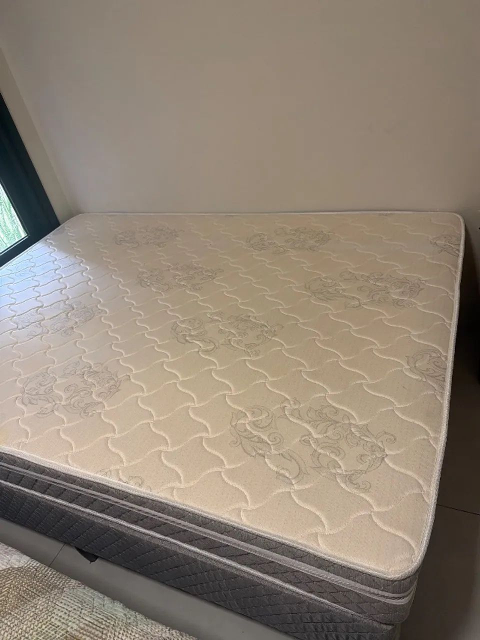 Cama casal - colchão + base - umaflex  - Foto 3
