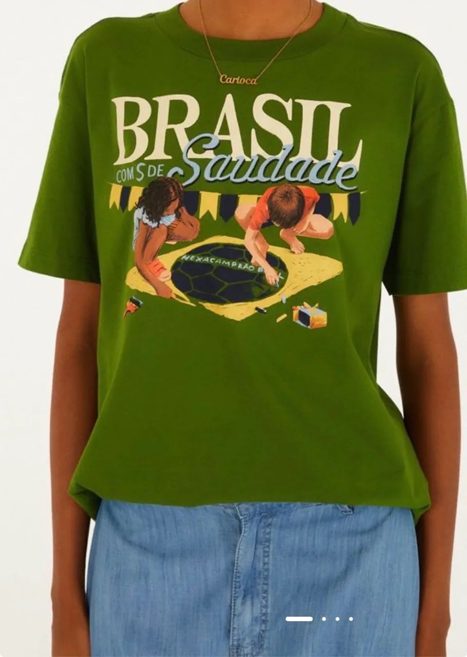Blusa Brasil Farm- TAM P