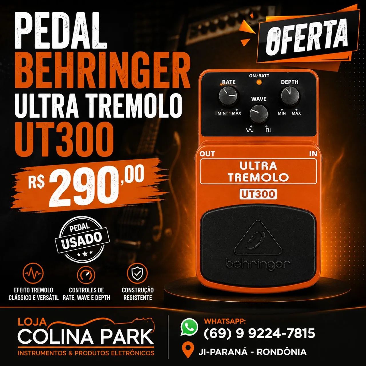 Pedal Behringer Tu 300