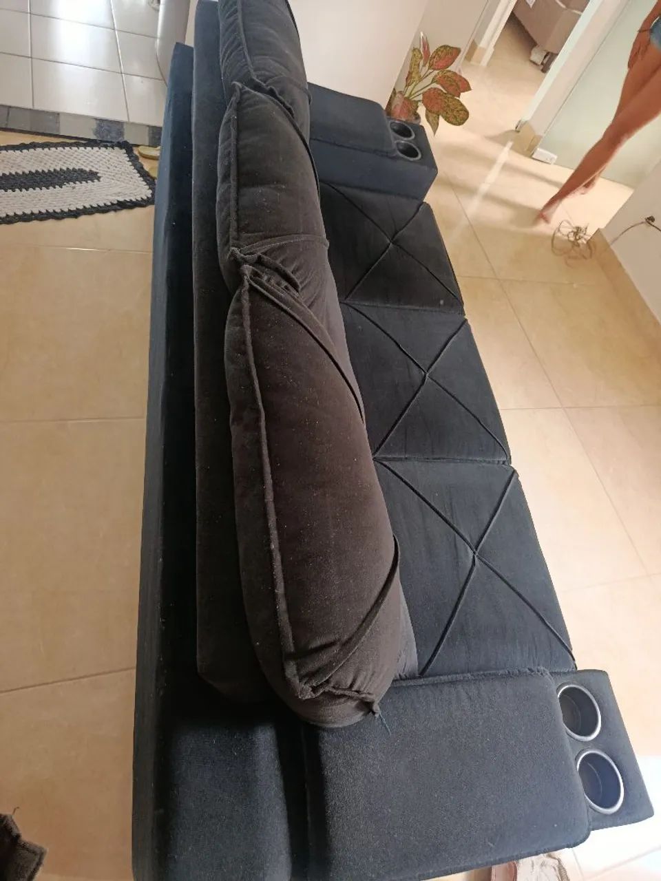 Sofá retrátil 550,00 
