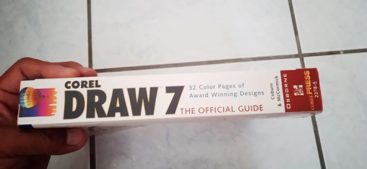Livro corel draw 7 official guide - Foto 3