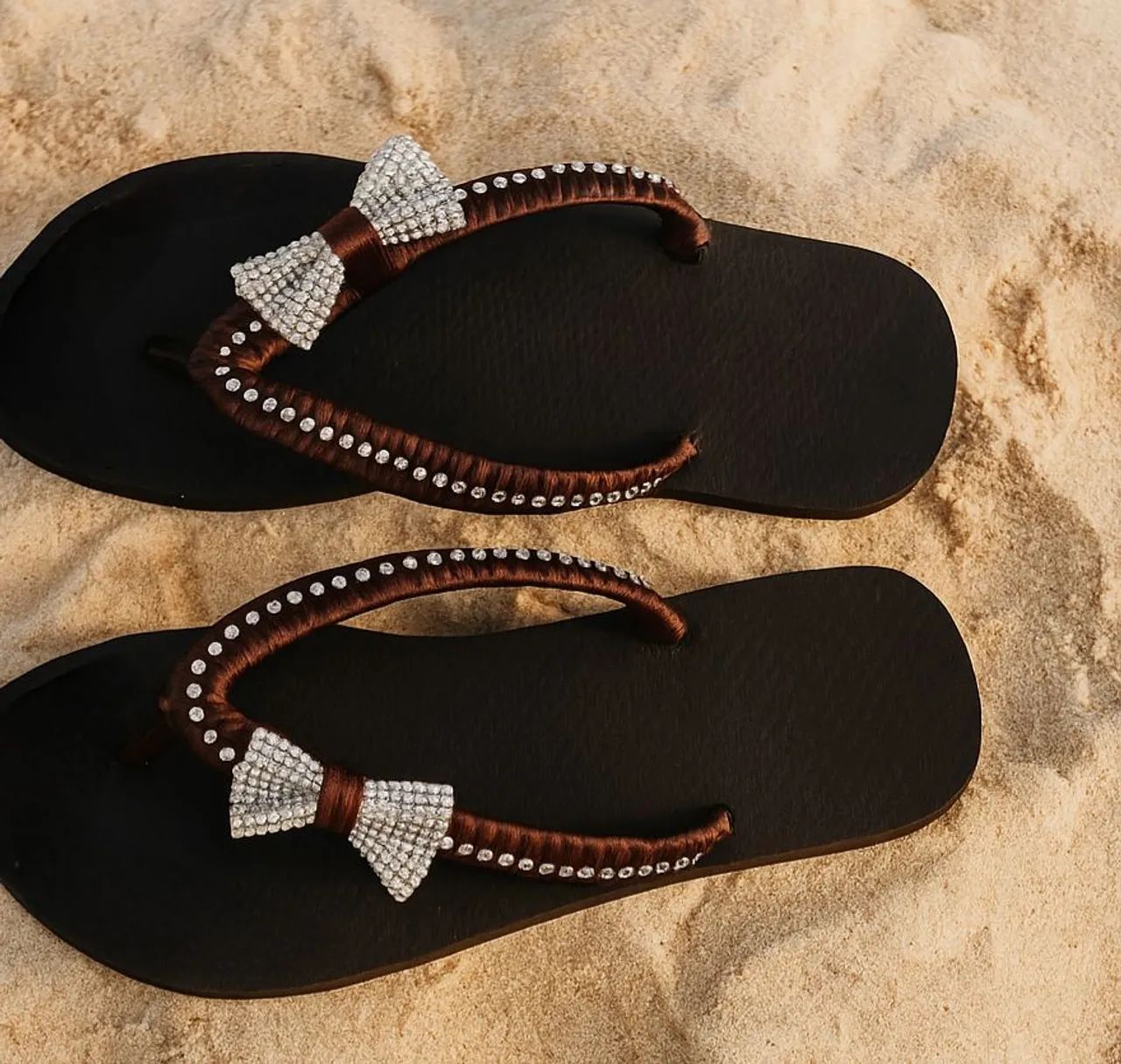 Lindas Havaianas decoradas  - Foto 5