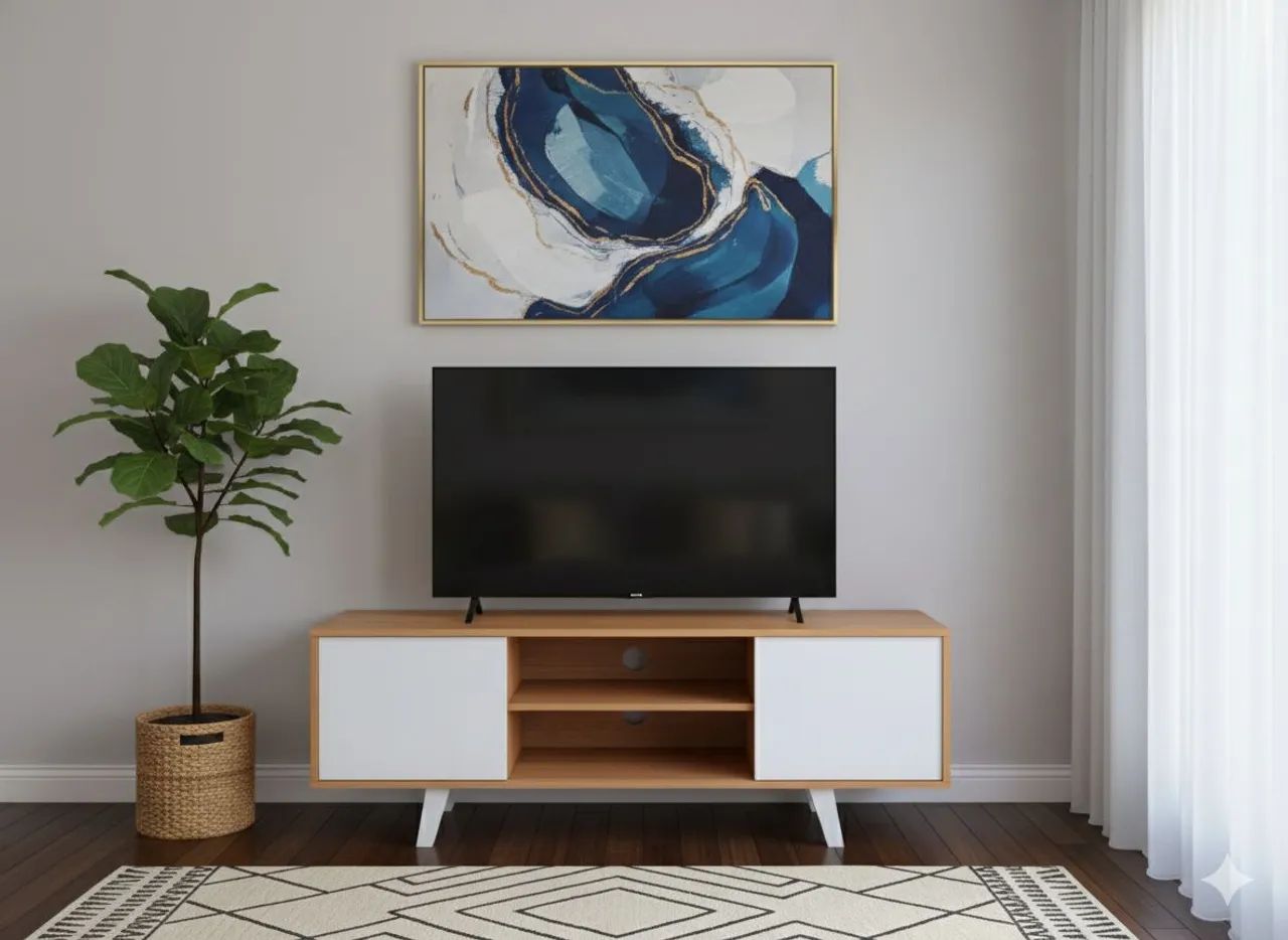 RACK NOVO PARA TV ATÉ 55 POLEGADAS 