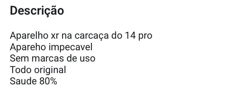 iPhone xr na carcaça do 14 pro !  - Foto 3
