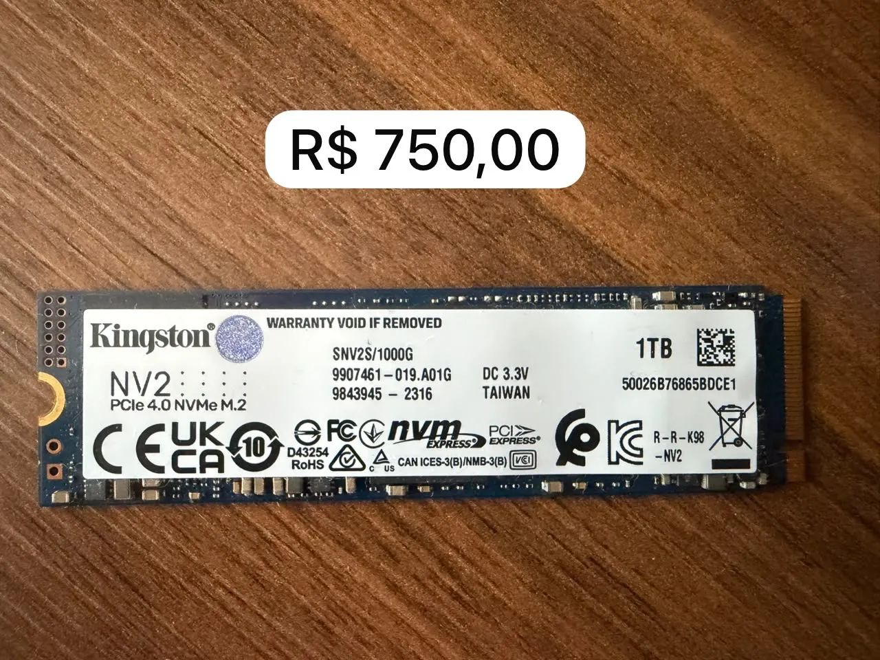 SSD NvMe vários  - Foto 3