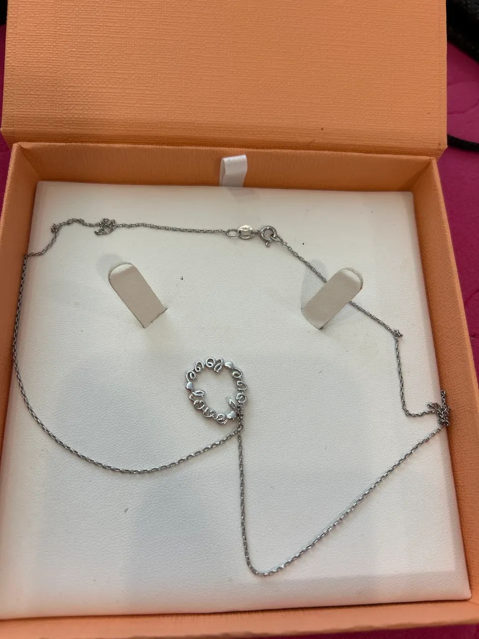 Vendo corrente em prata 925 vivara love.