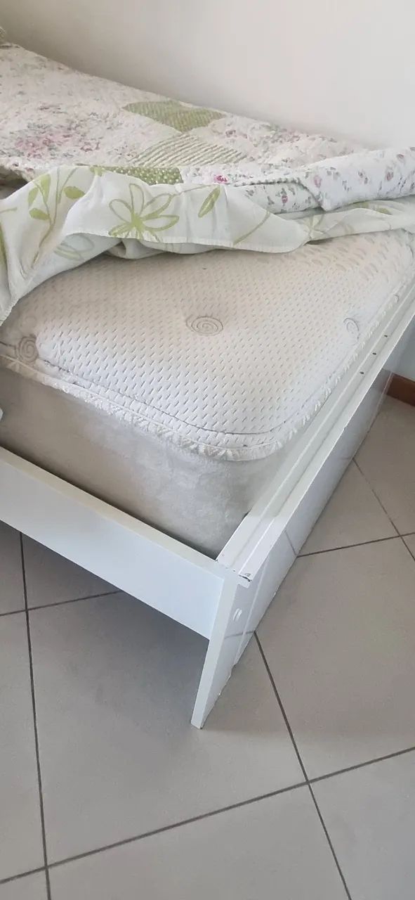 Cama Solteiro com colchão  - Foto 4
