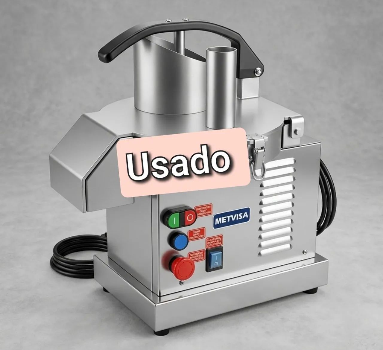 Processador de alimentos - não acompanha os discos 