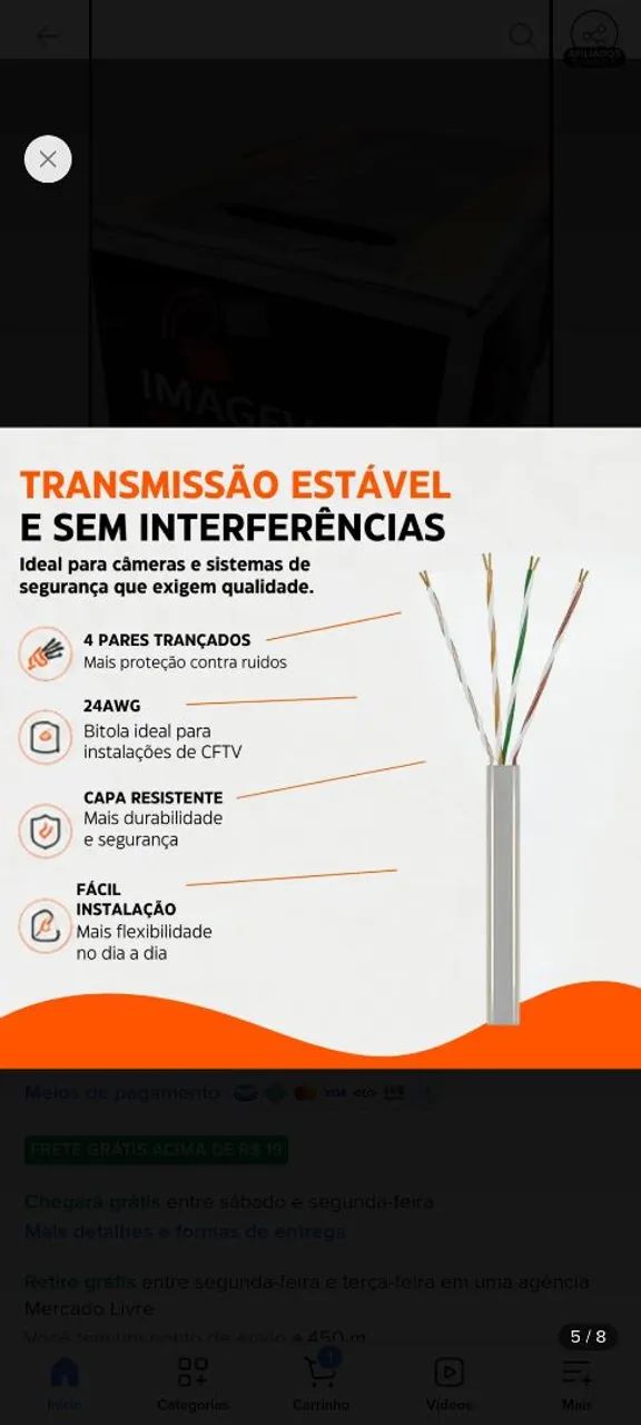 Cabo de rede  - Foto 2