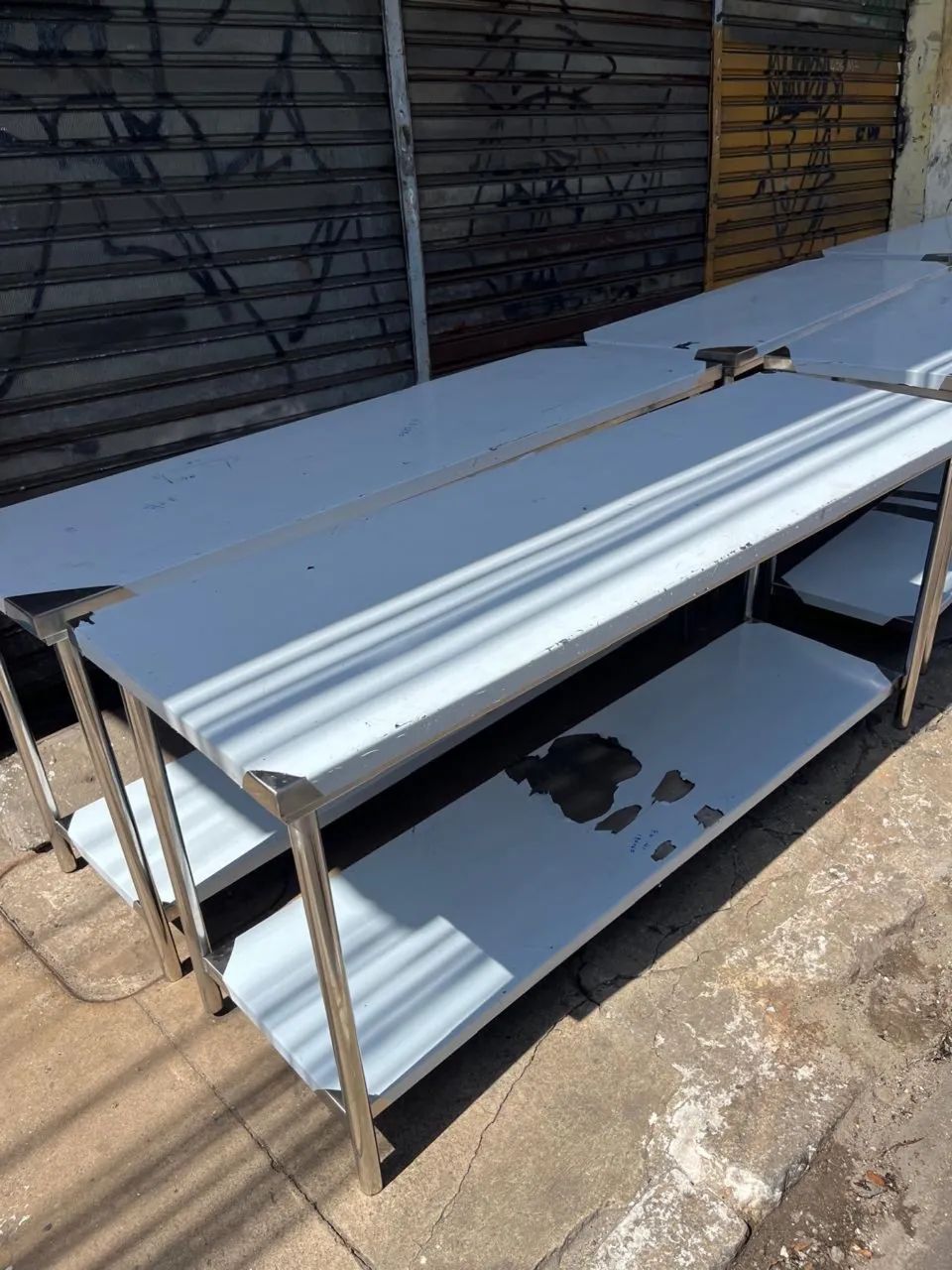 Bancada inox 