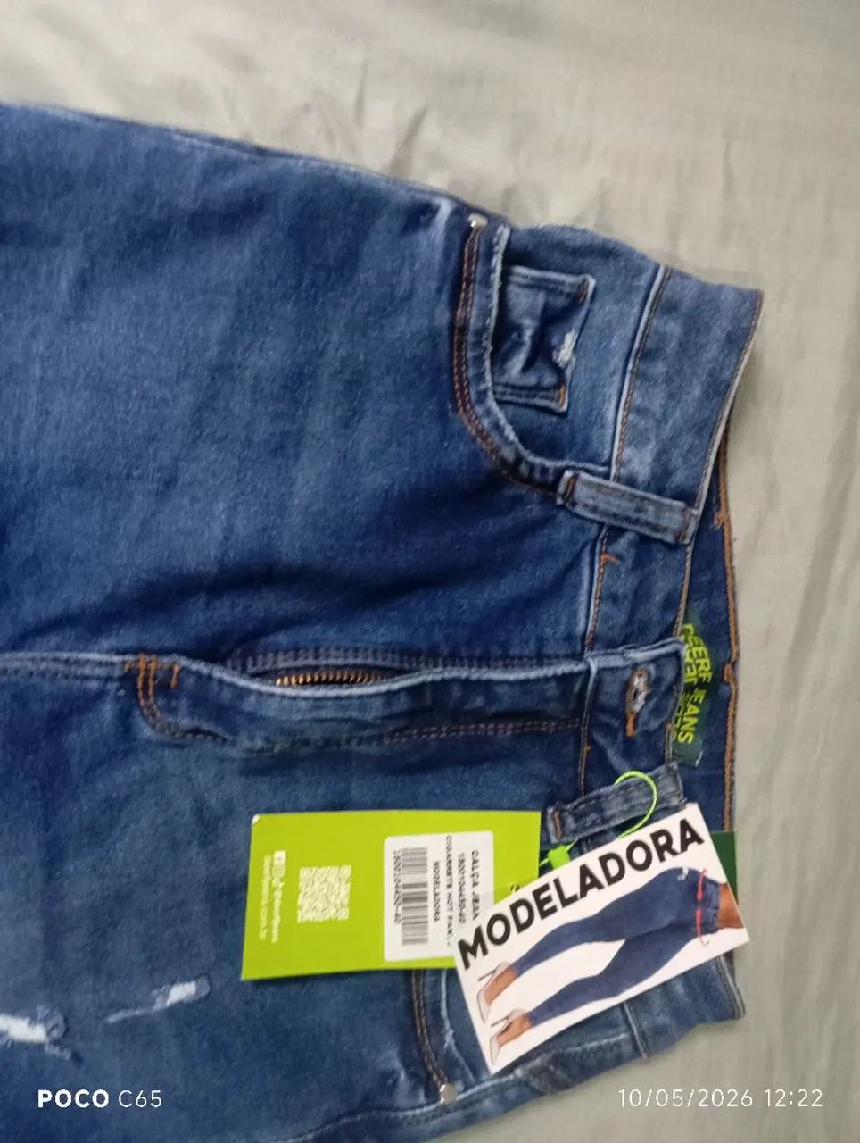 Calça jeans modeladora  - Foto 3