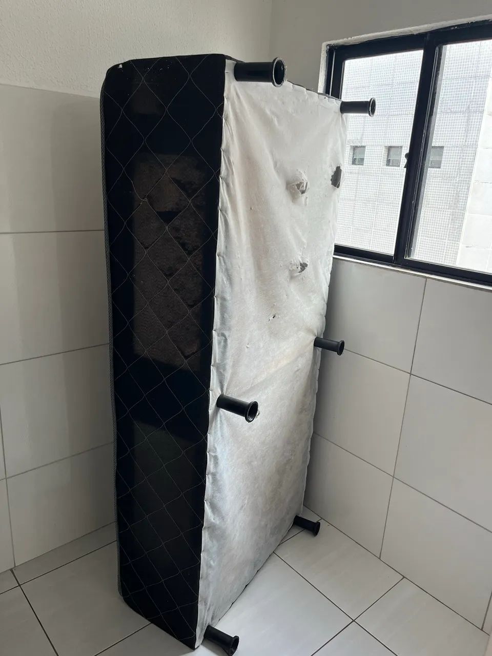 Cama box solteiro com cabeceira  - Foto 3