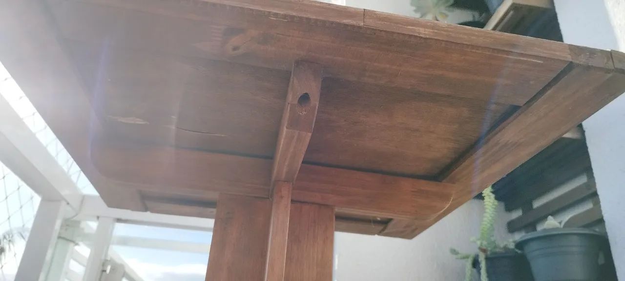 Mesa bistrô retro com 4 banquetas  - Foto 4