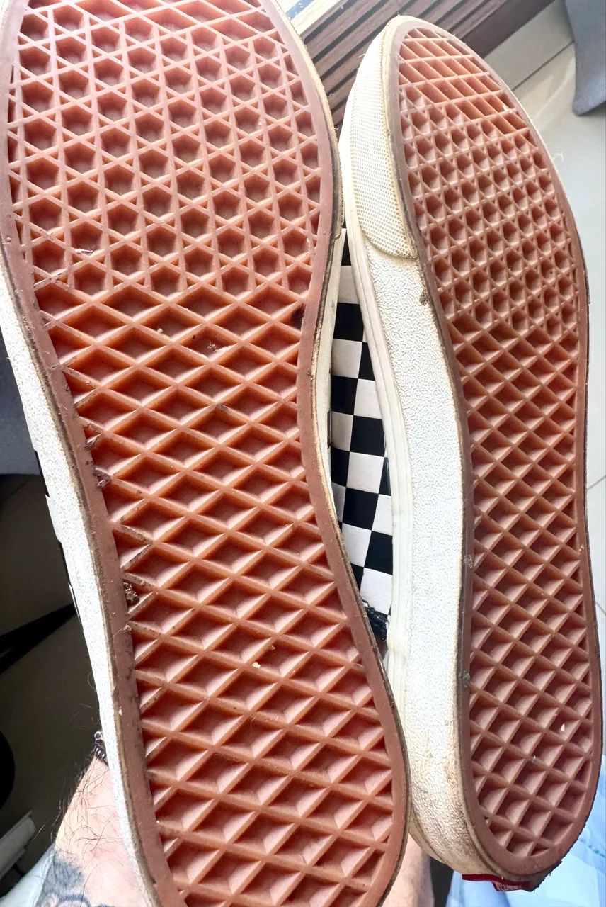 Tênis vans slip-on mule checkboard - Foto 5