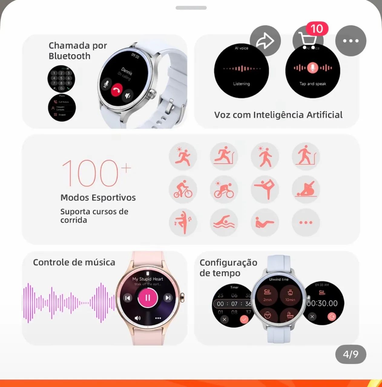 BETTDOW Smartwatch - Foto 3
