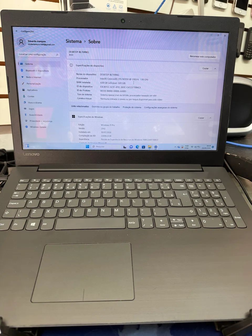 Notebook Lenovo  - Foto 2