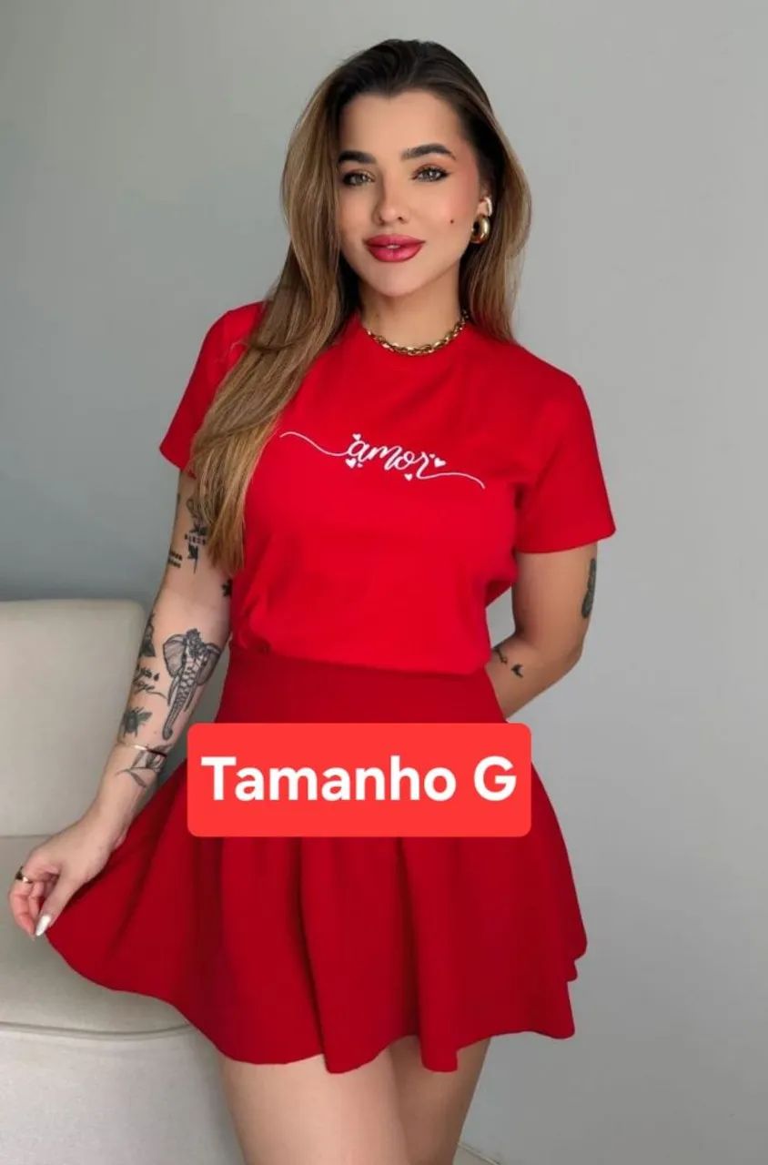 T-shirt tradicional Amor