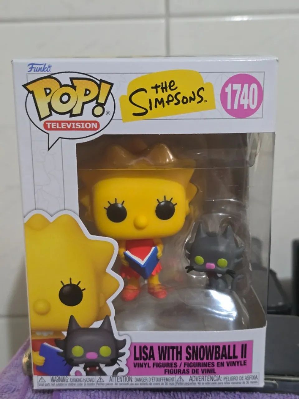 Funko pop Simpsons- Lisa with snowball #1740