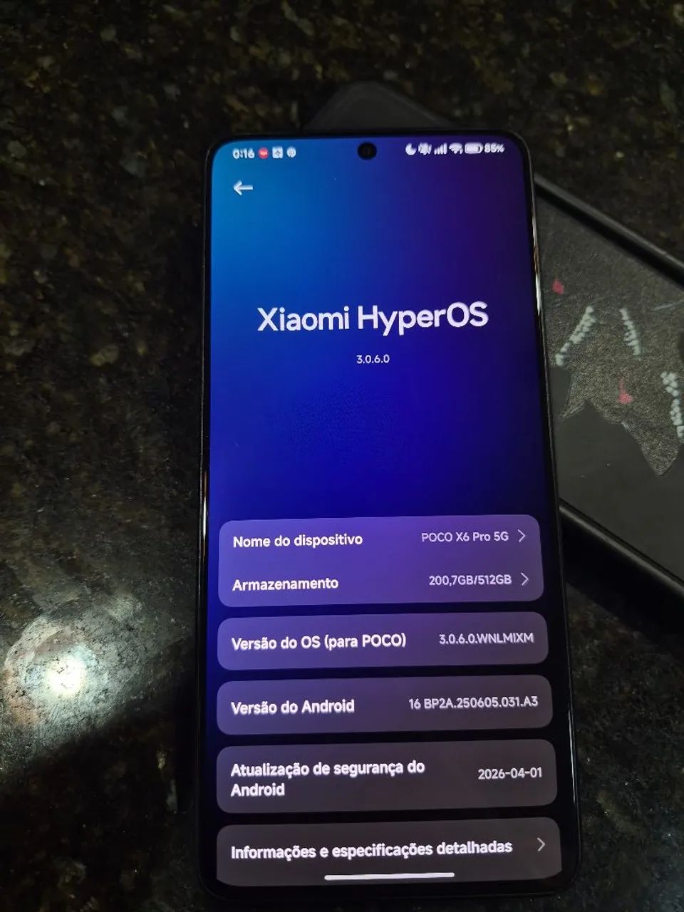 Troco Poco X6 Pro de 512gb 12+12 RAM
