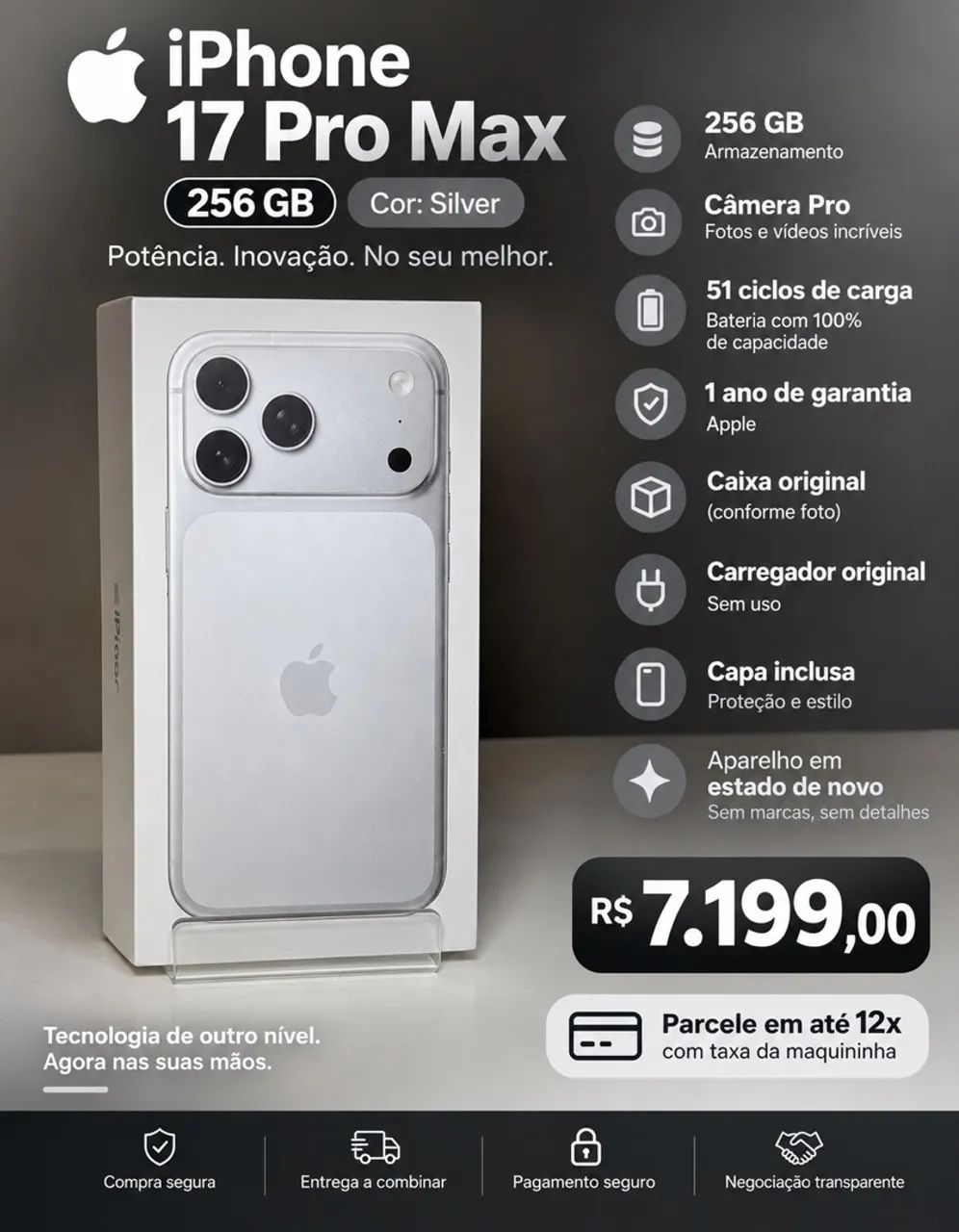 iPhone 17 pro max 