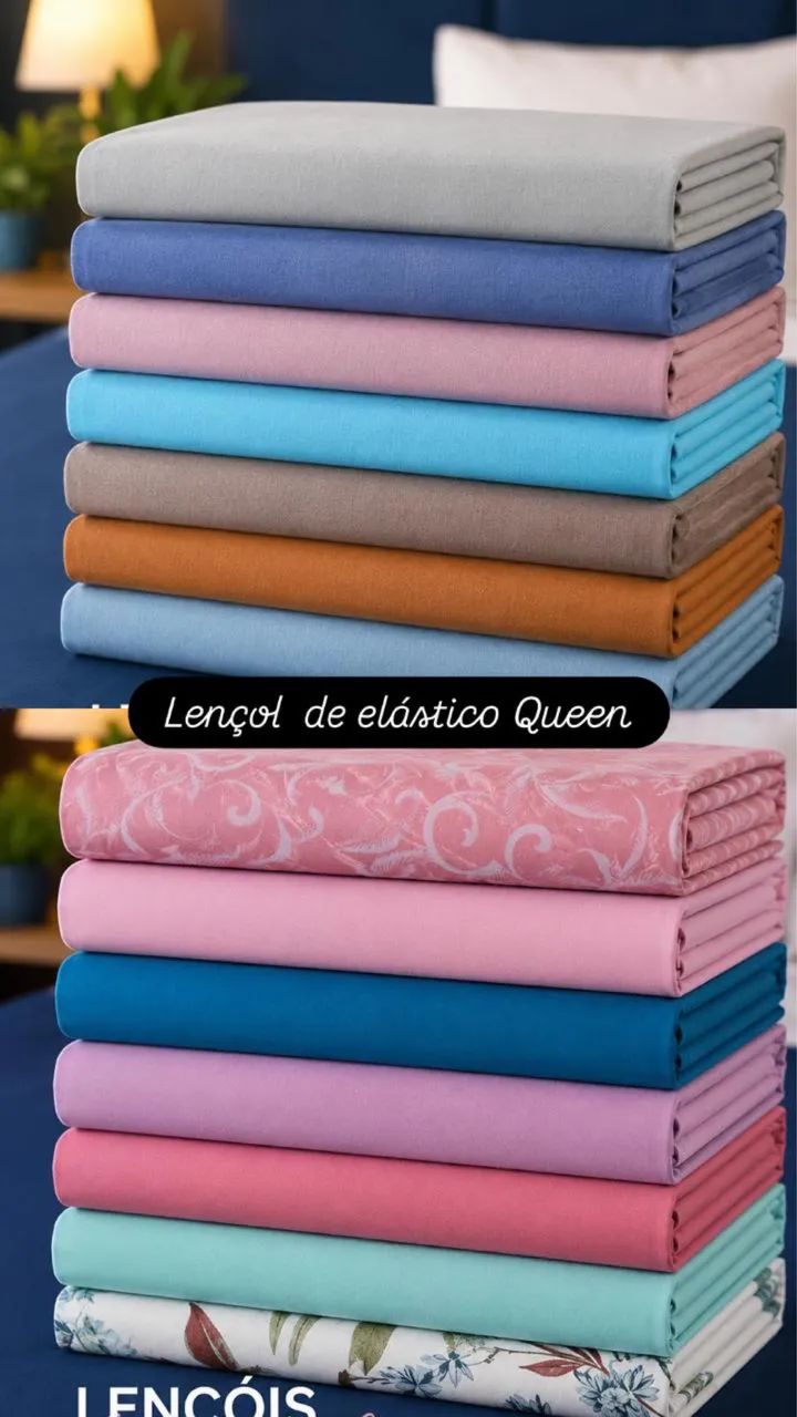 Lençol de elástico 100% no algodão, apartir de 90 reais - Foto 3