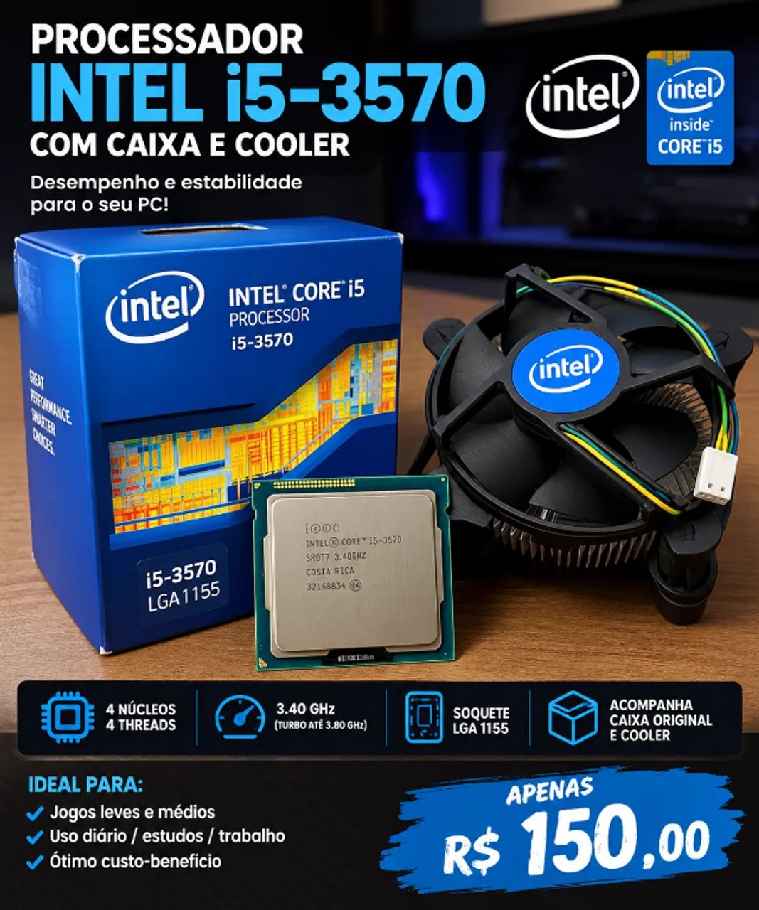processador Intel i5 3570
