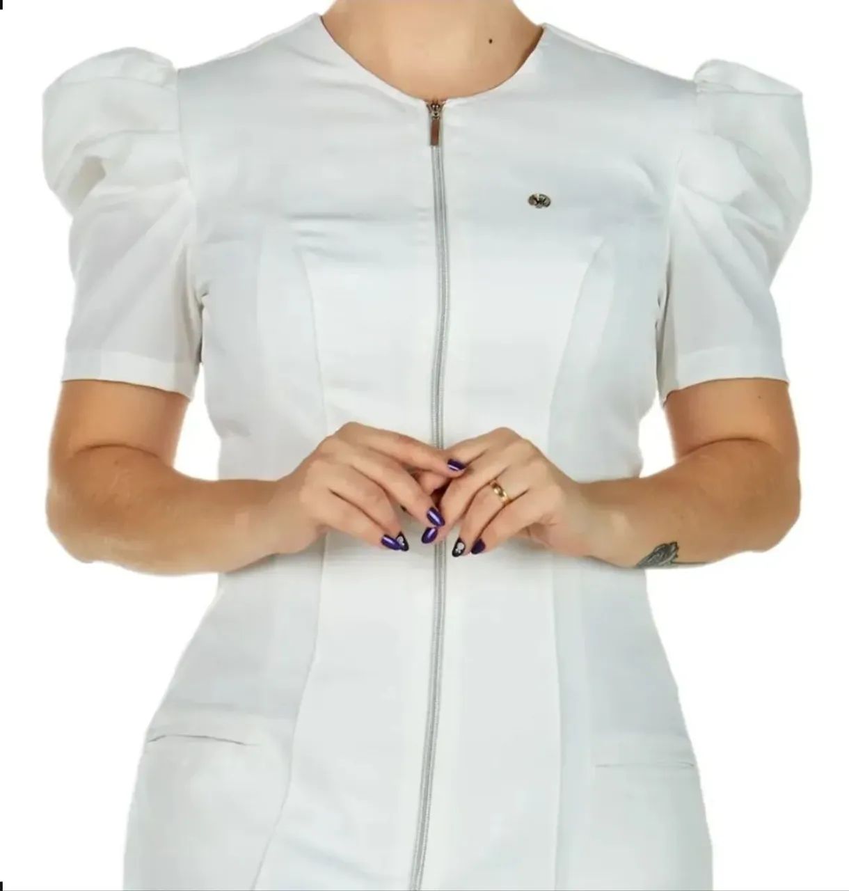 Jaleco Feminino Oxford Premium 