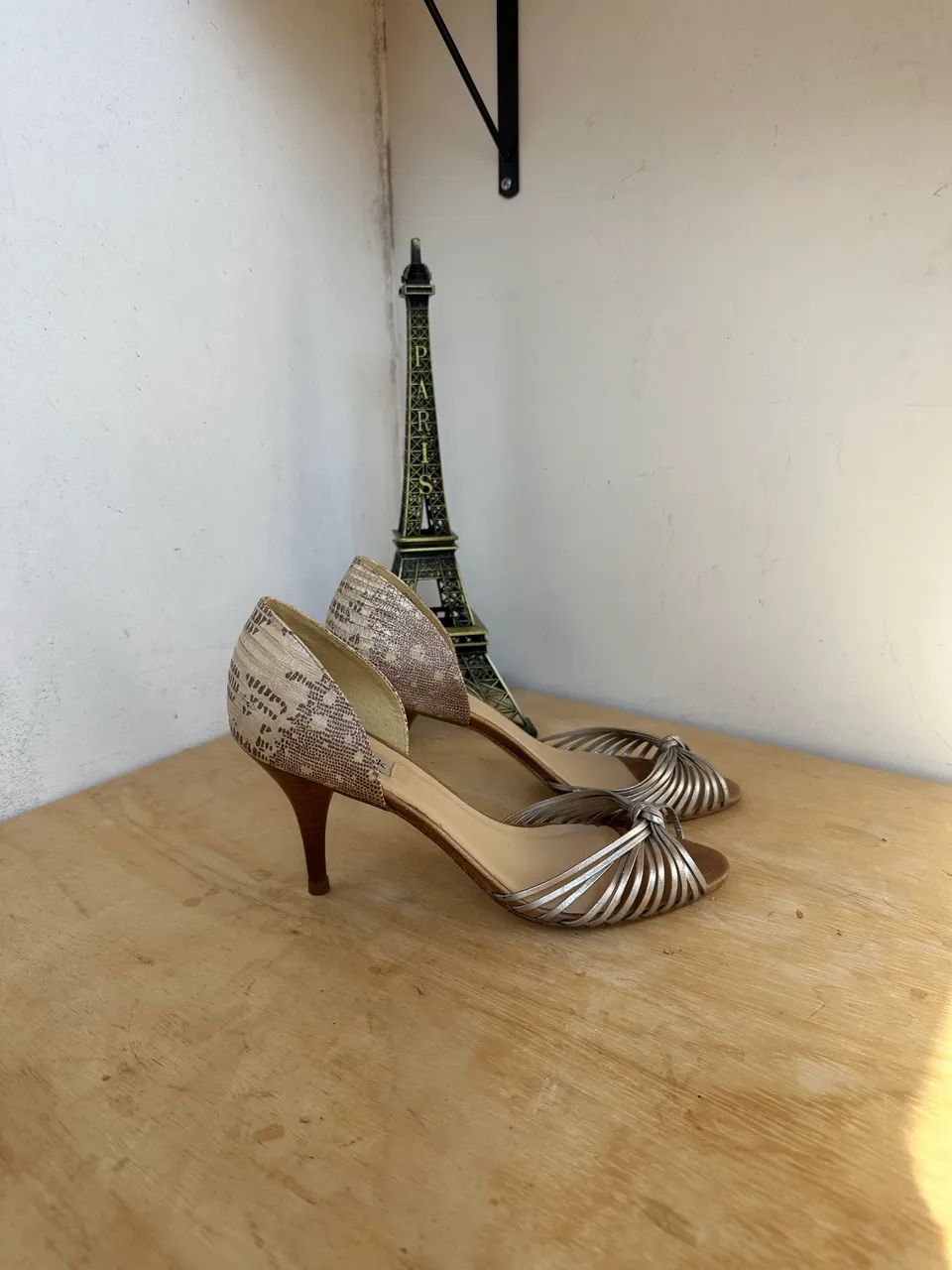 scarpin peep toe shoestock, tamanho 37 - Foto 2
