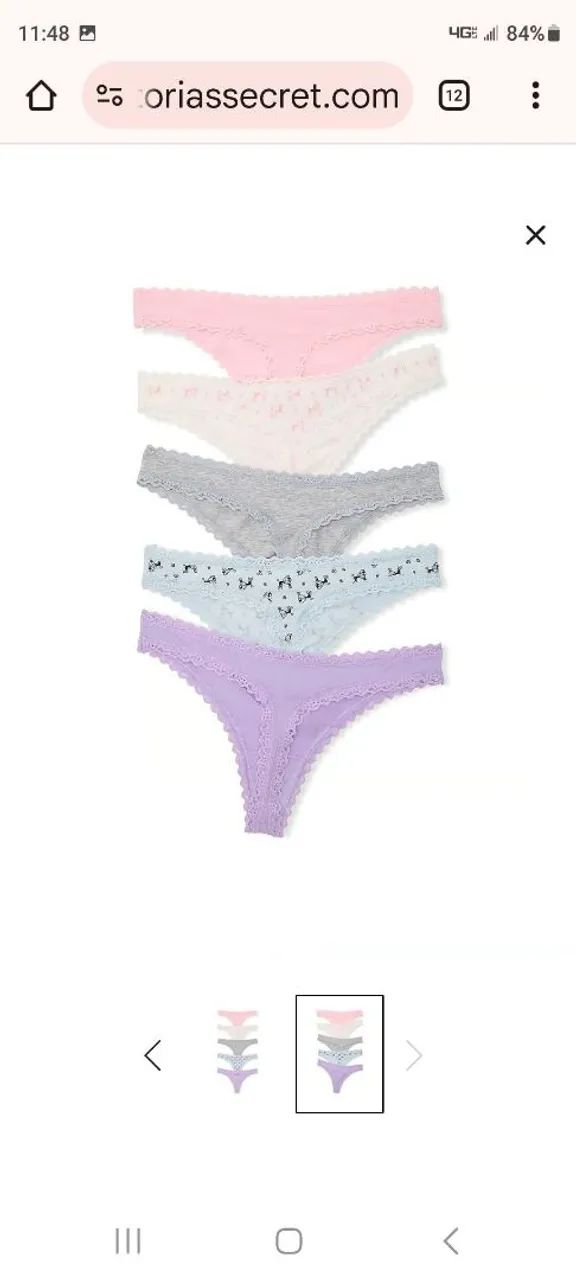 Calcinhas victoriasecret tamanho G - Foto 3