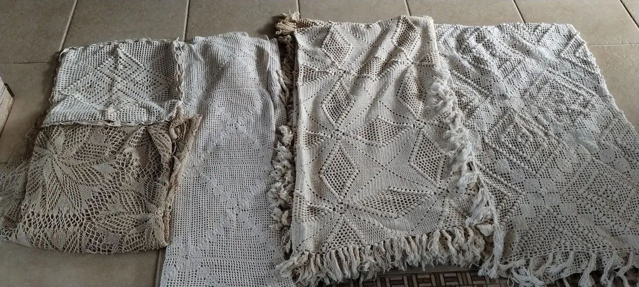 Colchas Artesanais em Crochê  - Foto 5