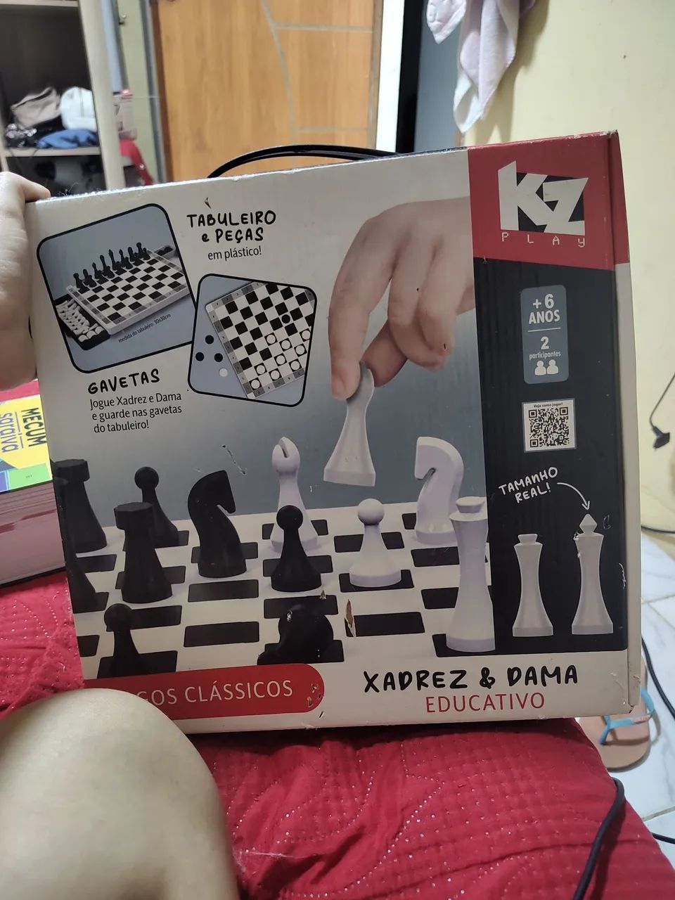 Jogo Xadrez e Dama - Foto 2