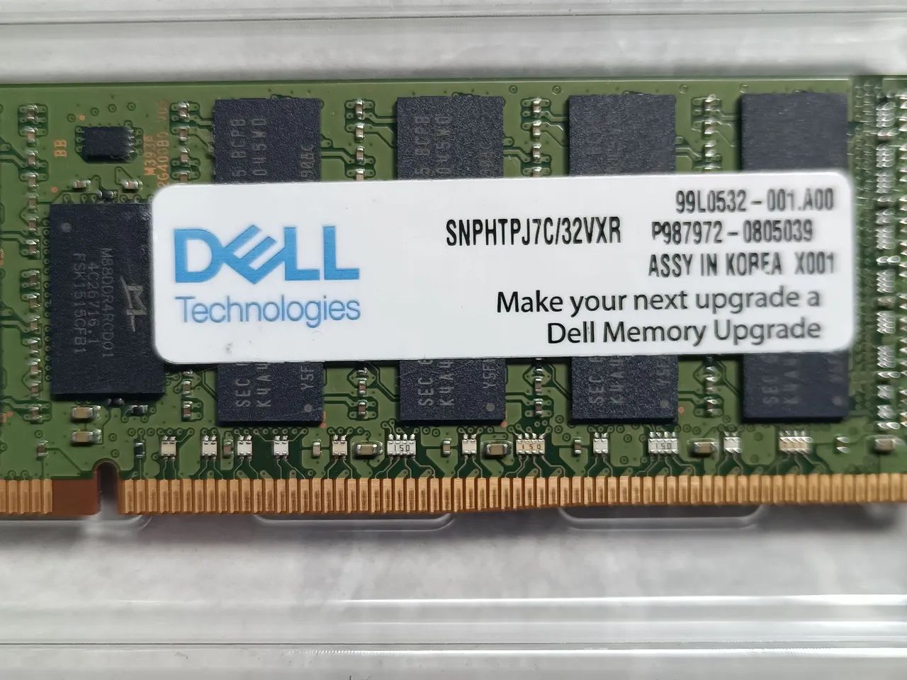 Memória ram DDR4 32gb 3200mhz ECC DELL - Foto 3