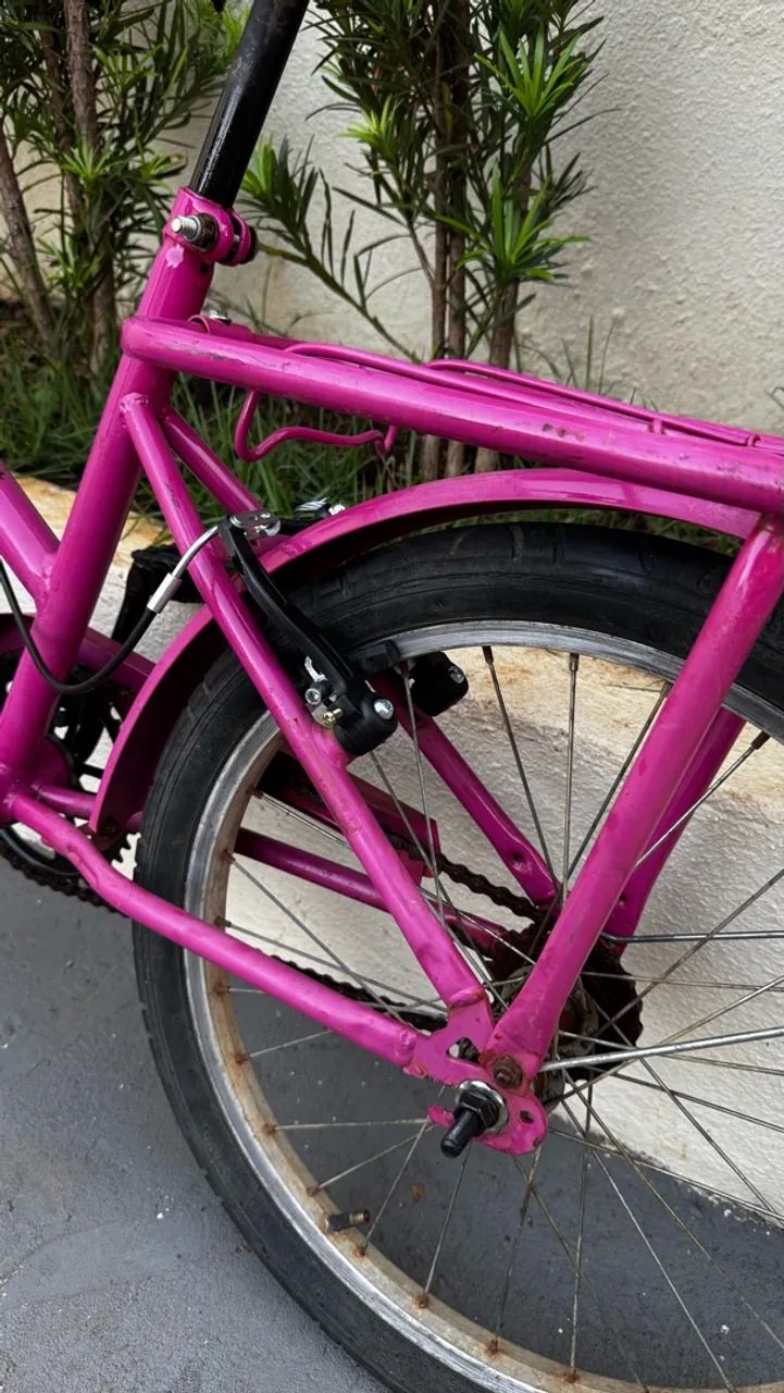 Bike infantil rosa - Foto 5