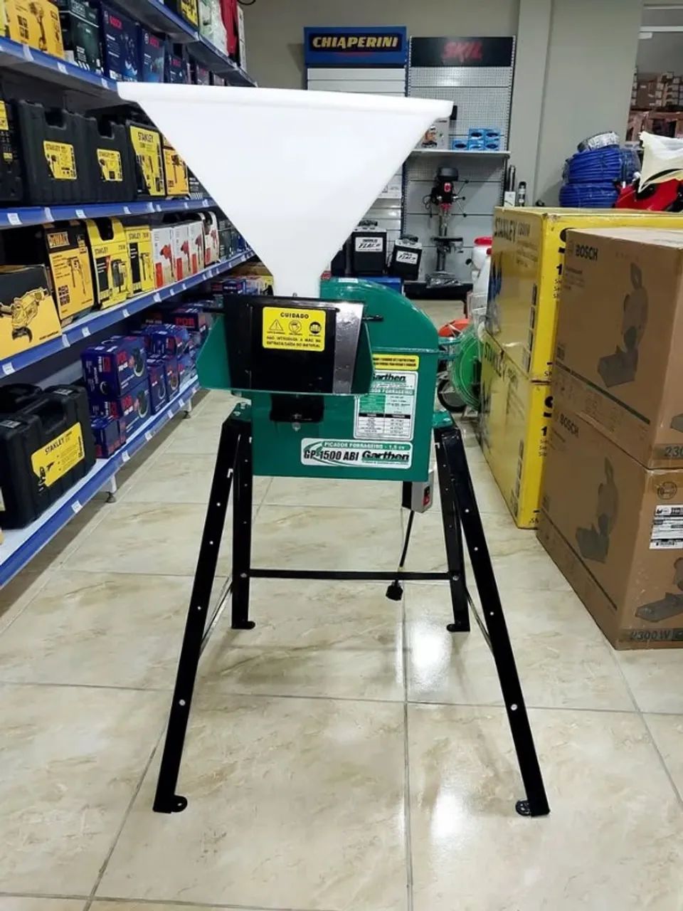 Forrageira elétrica GP-1500ABI 1.5hp Garthen (Loja)